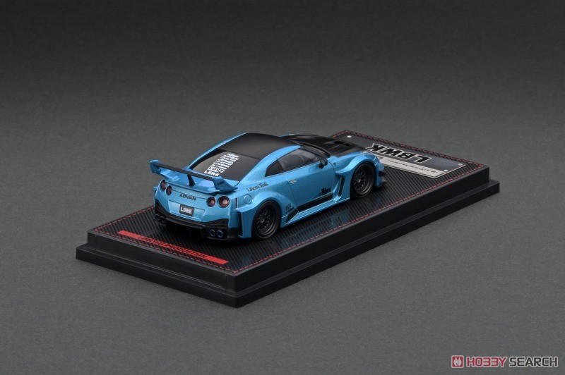 LB-Silhouette WORKS GT Nissan 35GT-RR Light Blue Metallic (ミニカー) 商品画像2