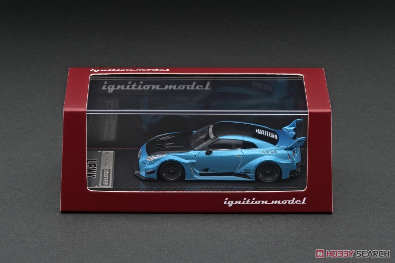 LB-Silhouette WORKS GT Nissan 35GT-RR Light Blue Metallic (ミニカー) パッケージ1