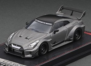 LB-Silhouette WORKS GT Nissan 35GT-RR Titanium Gray (ミニカー)