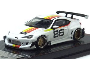 Pandem Toyota 86 V3 White (Diecast Car)