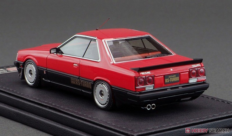 Nissan Skyline 2000 RS-Turbo (R30) Red/Black (ミニカー) 商品画像2