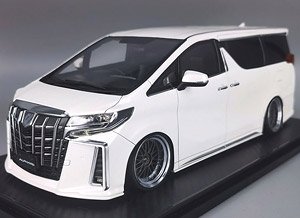 Toyota Alphard (H30W) Executive Lounge S Pearl White (ミニカー)