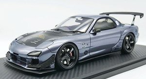 Feed RX-7 (FD3S) `Maou` Gun Metallic (Diecast Car)