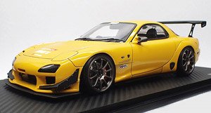 FEED RX-7 (FD3S) Yellow (ミニカー)