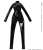 AZO2 Catsuits (Enamel Black) (Fashion Doll) Item picture1
