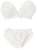 AZO2 Strapless Bra & Shorts Set (White) (Fashion Doll) Item picture1