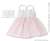 AZO2 Scalloped Lace Camisole (White x Pink) (Fashion Doll) Item picture1