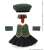 Military Costume Set (Khaki x Black) (Fashion Doll) Item picture1