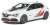Renault Megane R.S. Trophy-R Carbon Pack (White) (Diecast Car) Item picture1