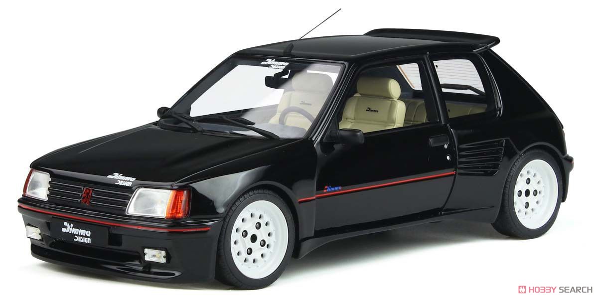 Peugeot 205 Dimma (Black) (Diecast Car) Item picture1