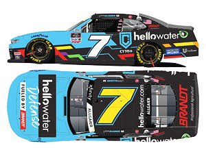 ジャスティン オルゲイアー 7 ハローウォーター シボレー カマロ ナスカー Xfinityシリーズ 2021 (ミニカー)