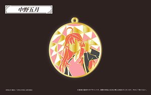 The Quintessential Quintuplets Season 2 Stained Glass Style Key Chain Itsuki Nakano (Anime Toy)