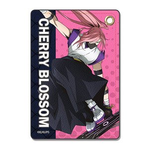 [SK8 the Infinity] Leather Pass Case Ver.2 Design 03 (Cherry Blossom) (Anime Toy)