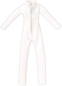 Catsuit (Matte White) (Fashion Doll)