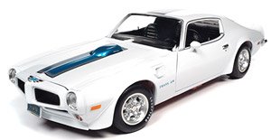 1971 Pontiac Firebird Trans Am Cameo White (Diecast Car)