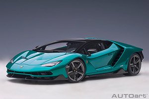 Lamborghini Centenario (Metallic Green) (Diecast Car)