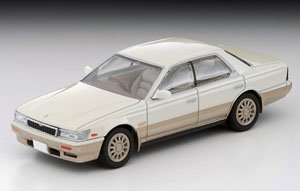 TLV-N238b Nissan Laurel Medalist Club L (White/Gold) (Diecast Car)