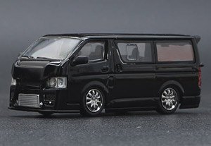 トヨタ ハイエース 2015 ブラック LHD (ミニカー)