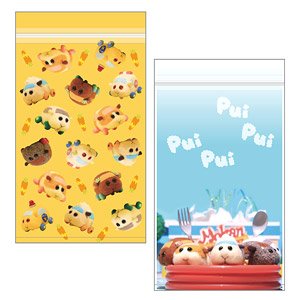 Pui Pui Molcar Zipper Bag (A Assembly) (Anime Toy)