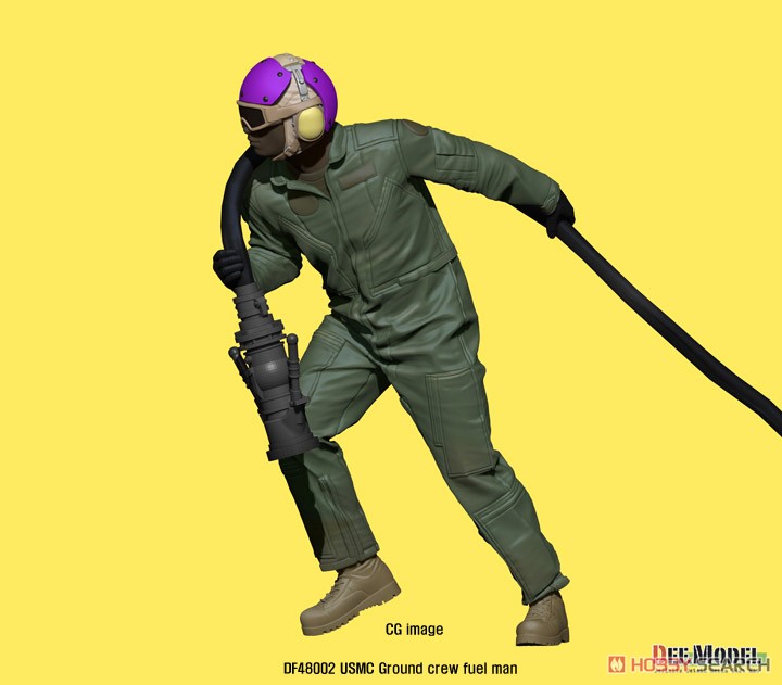 Modern USMC Ground Crew - Fuel Man (Plastic model) その他の画像3