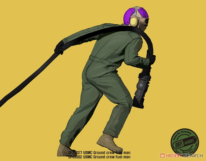 Modern USMC Ground Crew - Fuel Man (Plastic model) その他の画像5