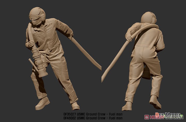 Modern USMC Ground Crew - Fuel Man (Plastic model) その他の画像6