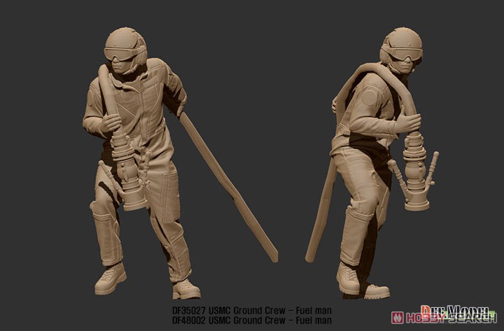 Modern USMC Ground Crew - Fuel Man (Plastic model) その他の画像8