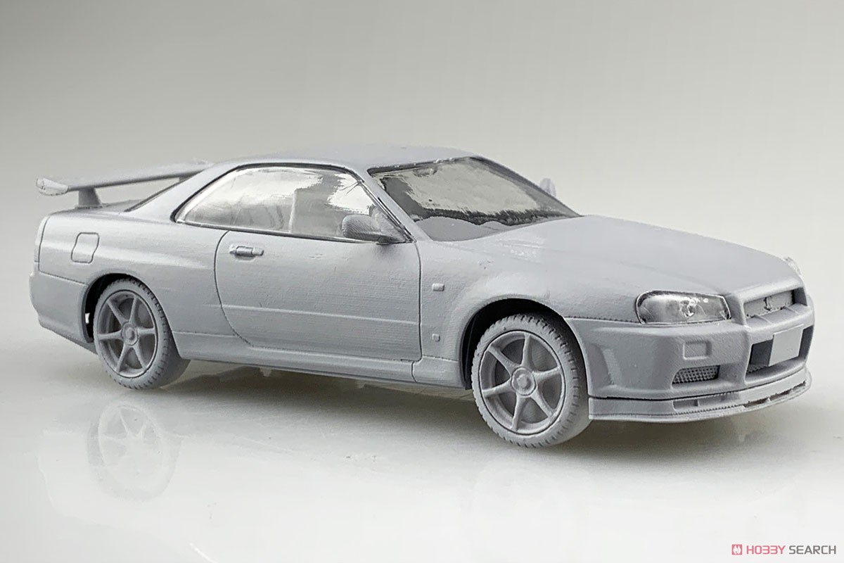 Nissan R34 Skyline GT-R (Bayside Blue) (Model Car) Other picture2