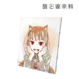 狼と香辛料 ホロ 5巻表紙イラスト Ani-Art キャンバスボード (キャラクターグッズ)
