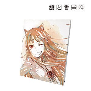 狼と香辛料 ホロ 9巻表紙イラスト Ani-Art キャンバスボード (キャラクターグッズ)
