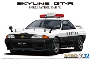 ニッサン BNR32 スカイラインGT-R パトロールカー `91 (プラモデル)