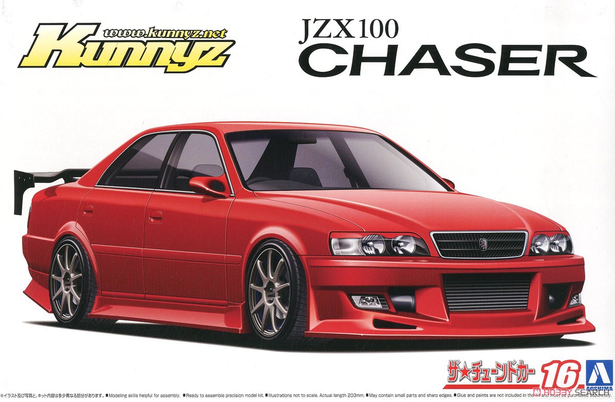 Kunny`z JZX100 チェイサー ツアラーV `98 (トヨタ) (プラモデル) パッケージ1