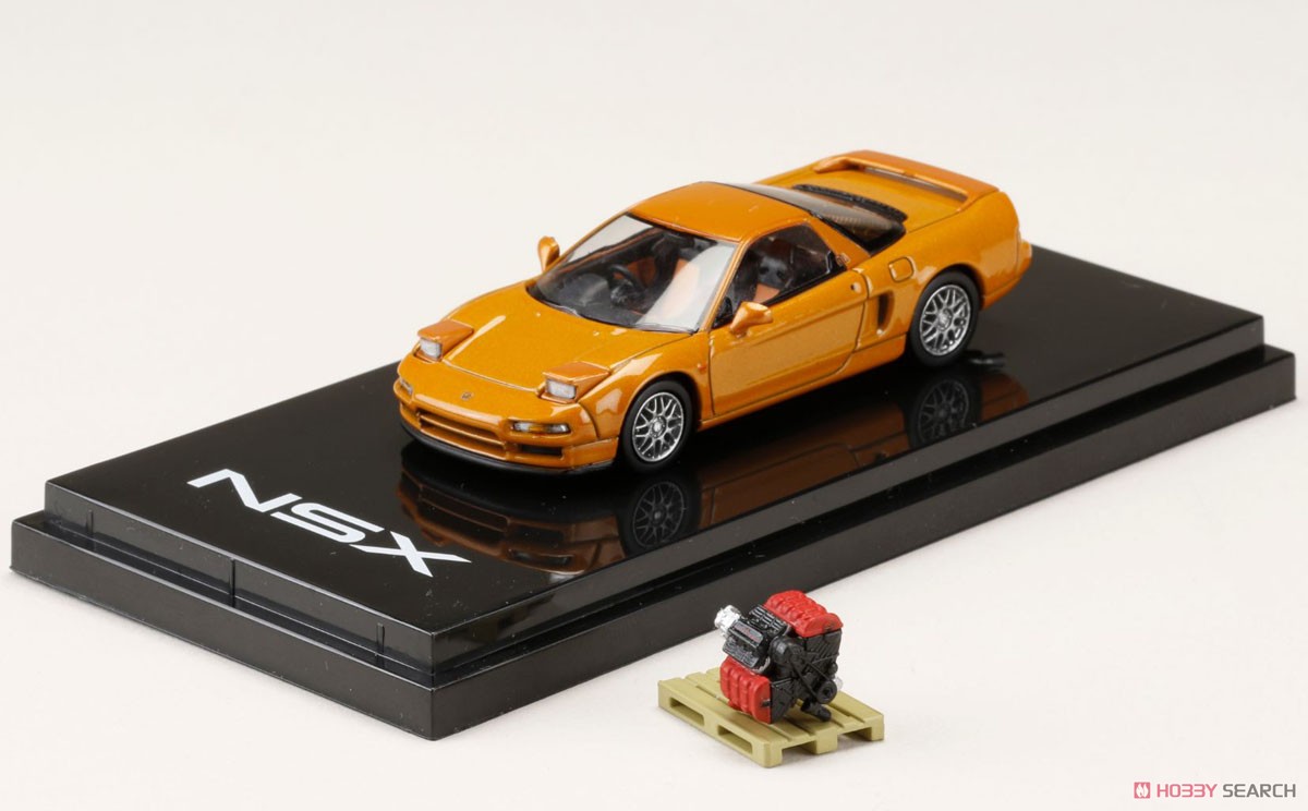 Honda NSX (NA2) Type S ZERO with Engine Display Model Imola Orange Pearl (Diecast Car) Item picture1