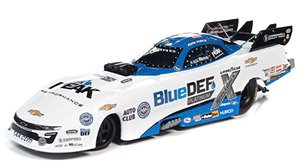 John Force Camaro Blue DEF Funny Car (Diecast Car)