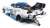 ジョン・フォース シェビー カマロ `Blue DEF` ファニーカー (ミニカー) 商品画像2