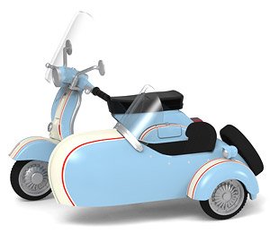 Tiny City No.108 Scooter Sidecar (Diecast Car)