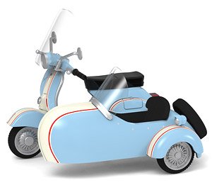 Tiny City No.108 Vespa サイドカー付き (ミニカー)