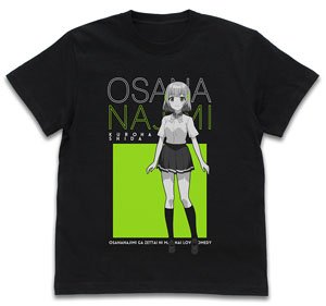 Osananajimi ga Zettai ni Makenai Love Comedy Kuroha Shida T-Shirt Black XL (Anime Toy)