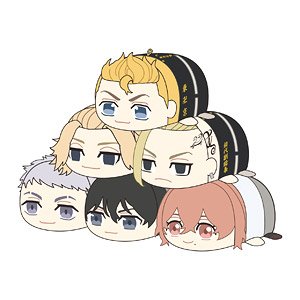 Tokyo Revengers Potekoro Mascot (Set of 6) (Anime Toy)