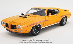 1970 Pontiac GTO Judge - Drag Outlaws - Orbit Orange (ミニカー)