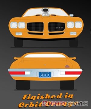 1970 Pontiac GTO Judge - Drag Outlaws - Orbit Orange (ミニカー) その他の画像4