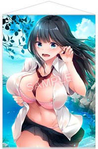 コブラノヲヤツ 先生描き下ろし ダキカノkiss 笹本なつき (ささもとなつき) A1タペストリー (キャラクターグッズ)
