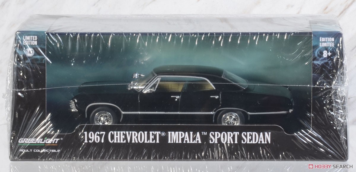 1967 Chevrolet Impala Sport Sedan - Tuxedo Black (ミニカー) パッケージ1