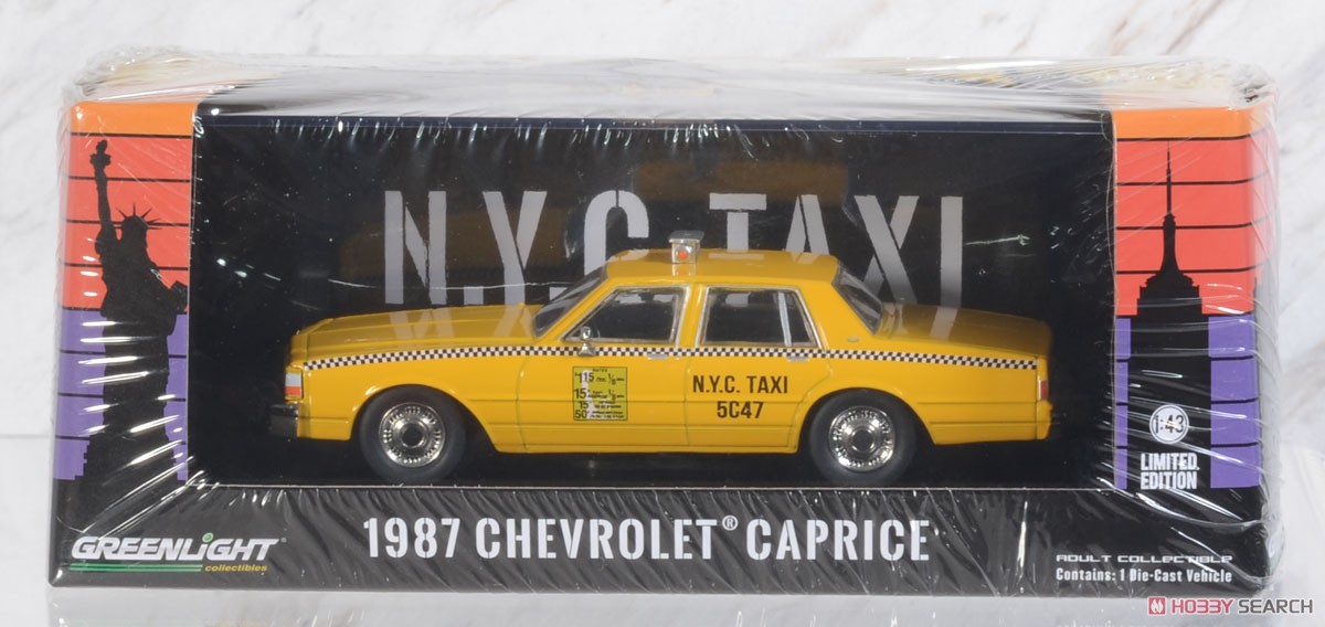 1987 Chevrolet Caprice - New York City Taxi Cab (ミニカー) パッケージ1