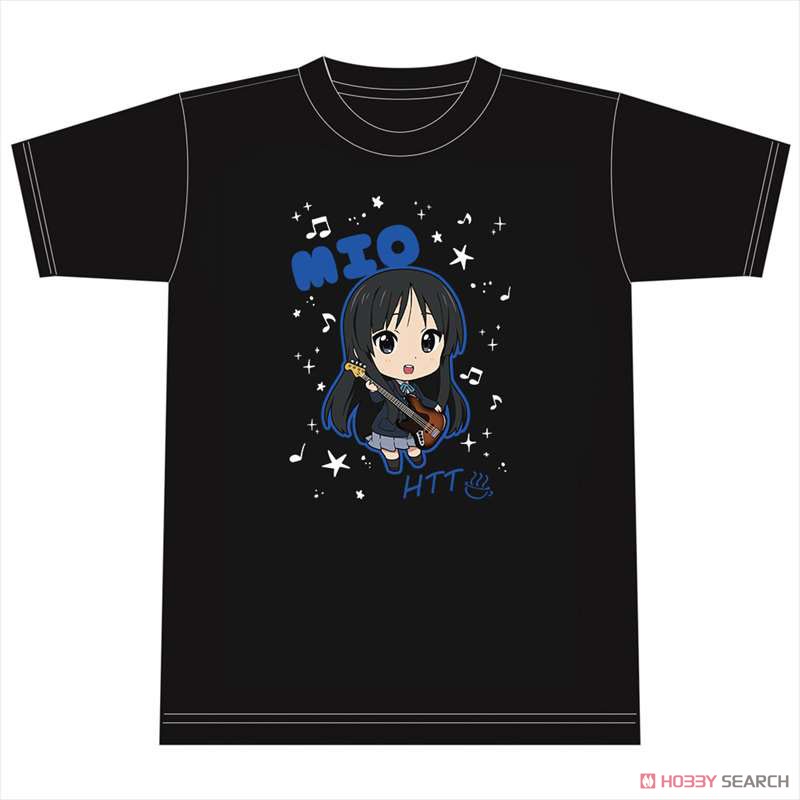 K-on! T-Shirt [Mio Akiyama] XL Size (Anime Toy) Item picture1