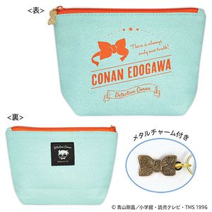 Detective Conan Canvas Pouch (Classical Conan) (Anime Toy)