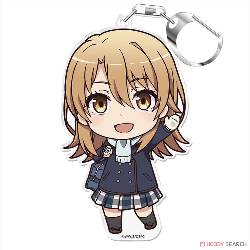 My Teen Romantic Comedy Snafu Climax Puni Colle! Key Ring (w/Stand) Iroha Isshiki Winter Clothes Ver. (Anime Toy) Item picture1