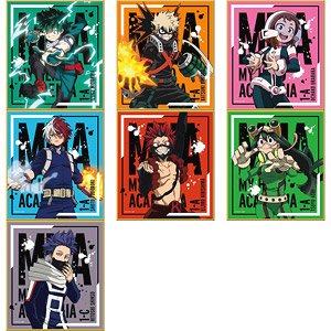 My Hero Academia Trading Mini Colored Paper Vol.1 (Animation Season 5 Ver.) (Set of 7) (Anime Toy)