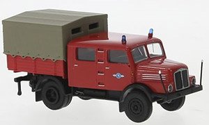(HO) IFA S 4000-1 Fire Crew Wagon 2.Version 1960 (Model Train)