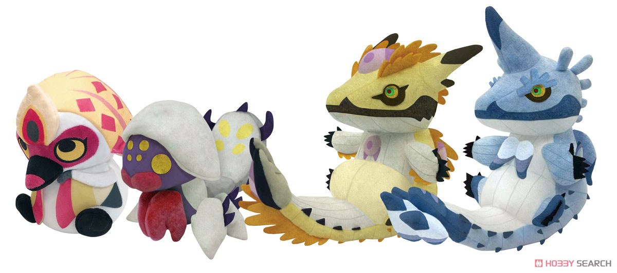 Monster Hunter Rise Deformed Plush Thunder Serpent Narwa (Anime Toy) Other picture1
